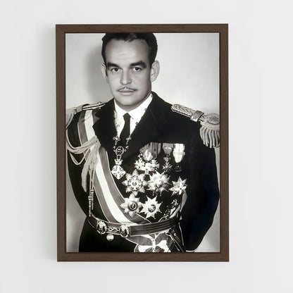 ap-prince rainier iii-1 cadre Bois foncé