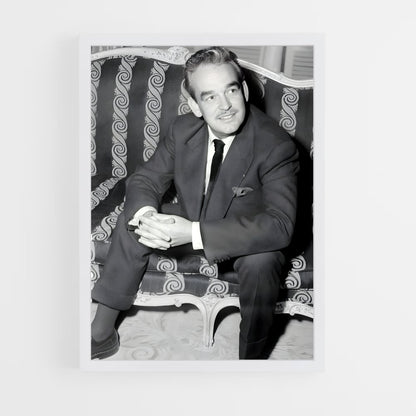 ap-prince rainier iii-3 cadre Blanc