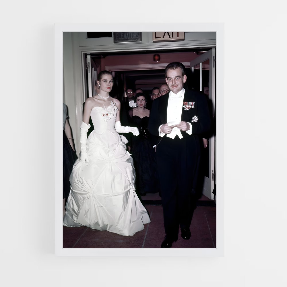 ap-prince rainier iii-4 cadre Blanc