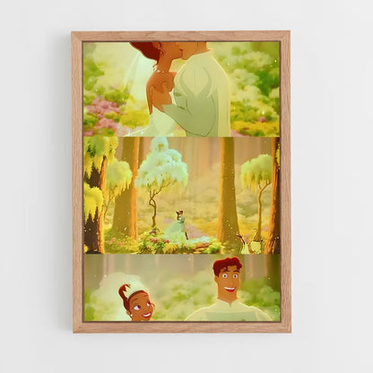 ap-princess and the frog-5 cadre Bois clair