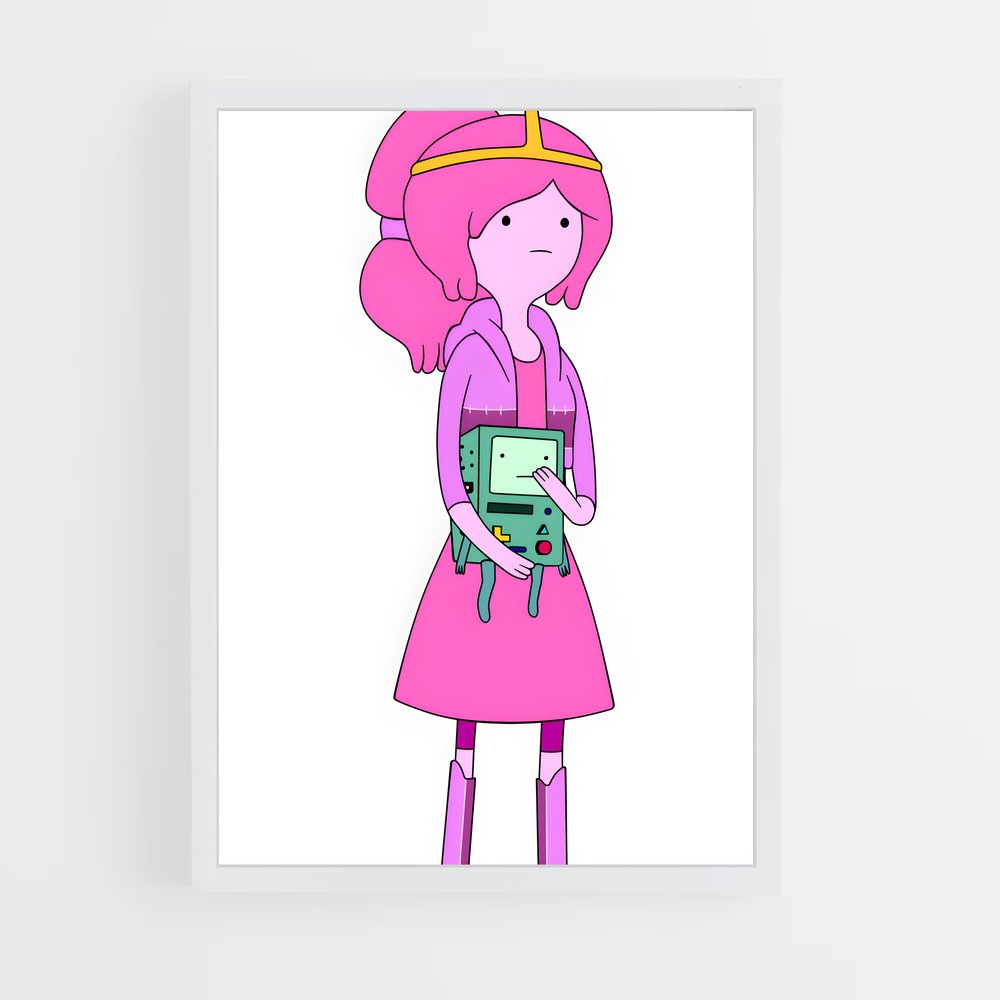 ap-princess bubblegum-1 cadre Blanc