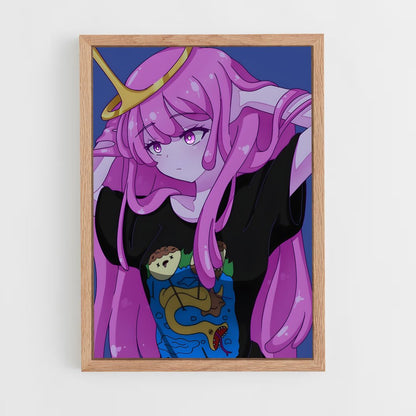 ap-princess bubblegum-3 cadre Bois clair