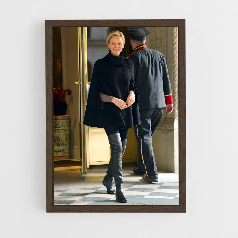 ap-princess charlene-12 cadre Bois foncé