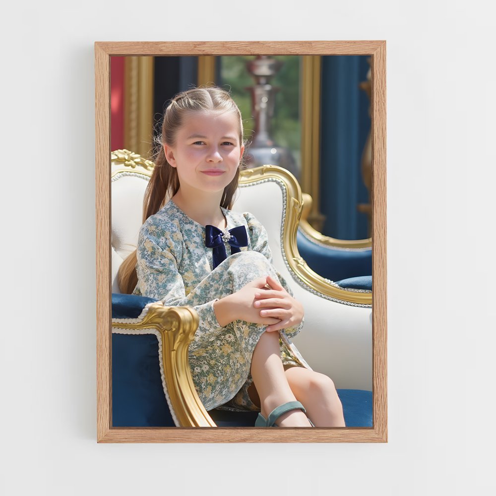 ap-princess charlotte-3 cadre Bois clair