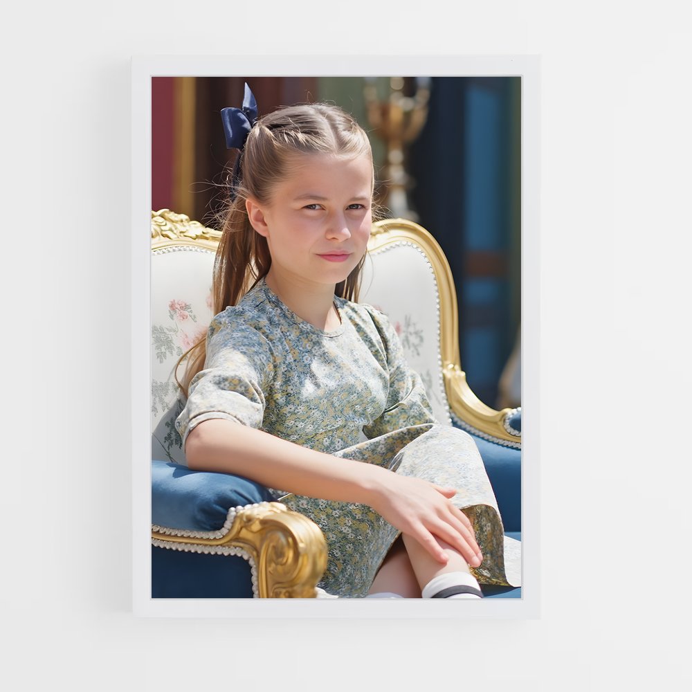 ap-princess charlotte-5 cadre Blanc