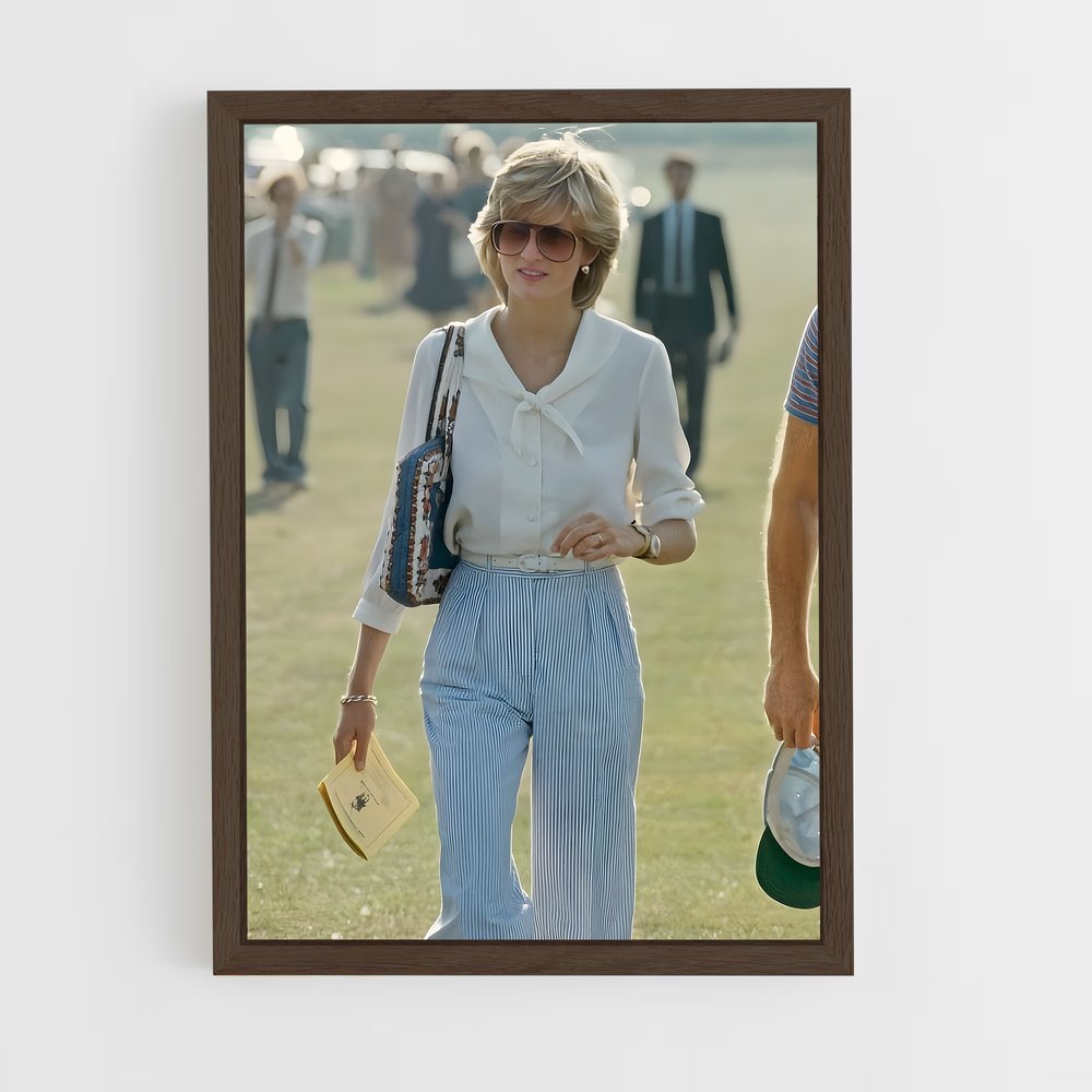 ap-princess diana-16 cadre Bois foncé