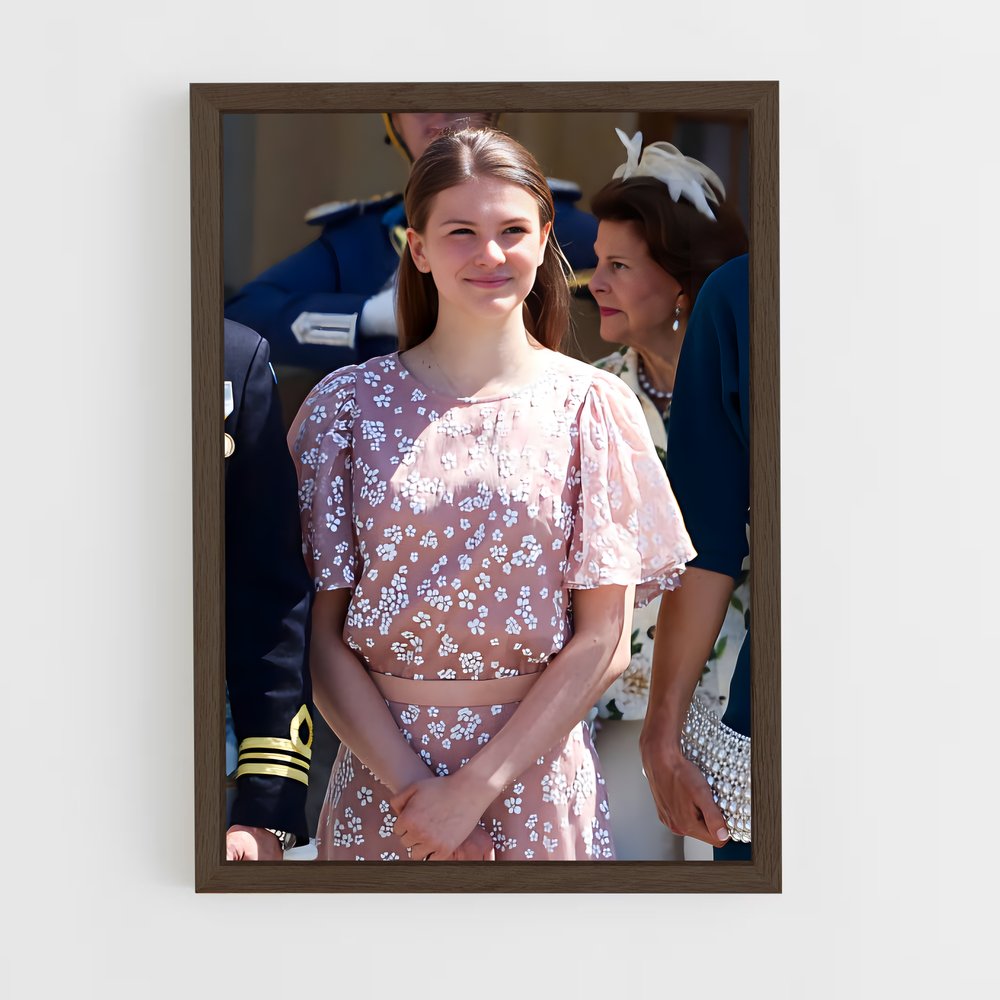 ap-princess estelle-1 cadre Bois foncé
