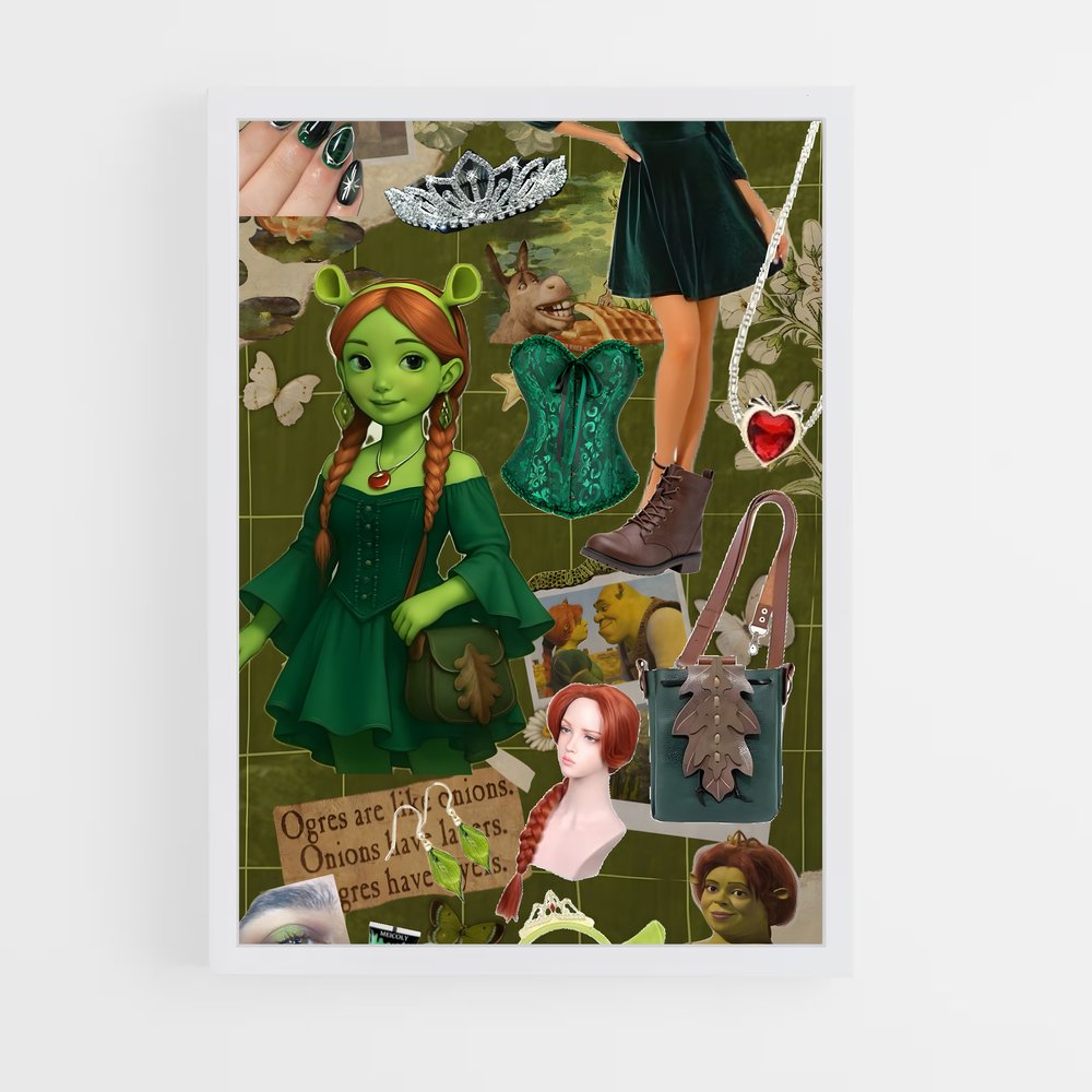 ap-princess fiona-2 cadre Blanc