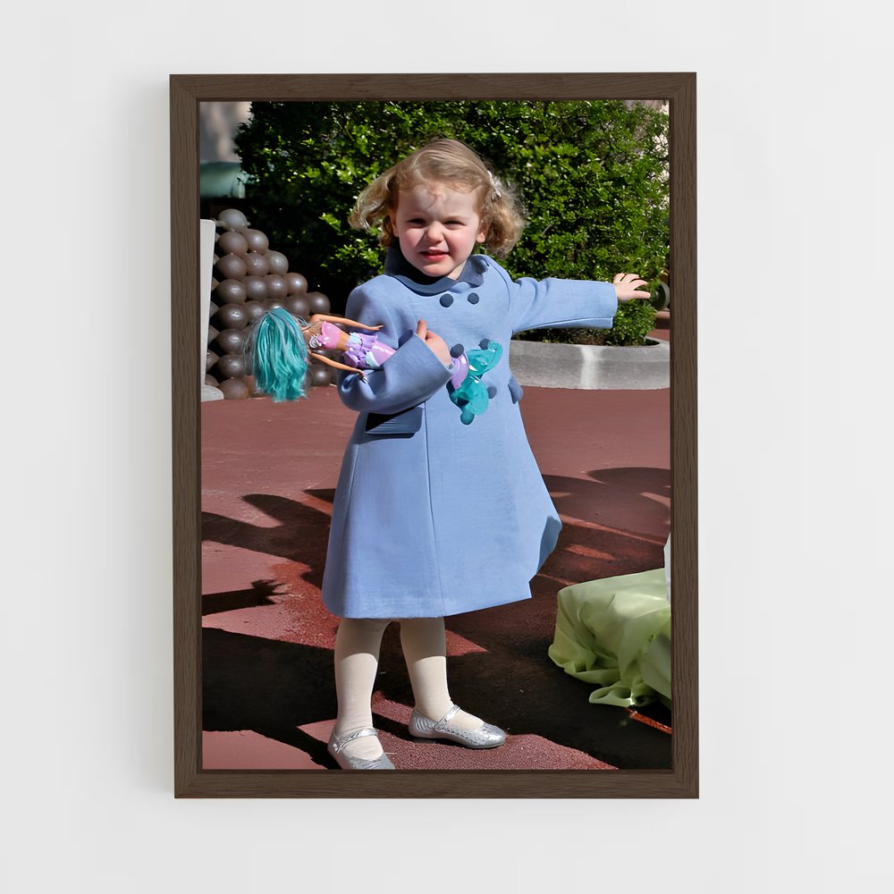 ap-princess gabriella-6 cadre Bois foncé