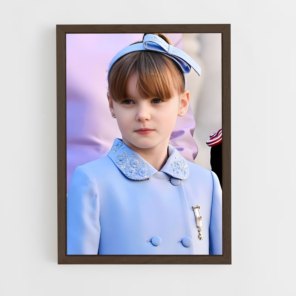ap-princess gabriella-8 cadre Bois foncé