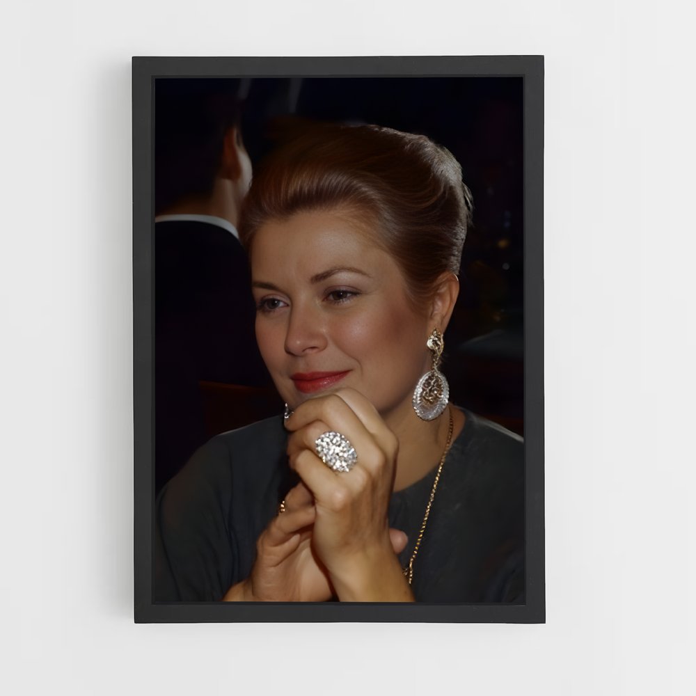 ap-princess grace-1 cadre Noir