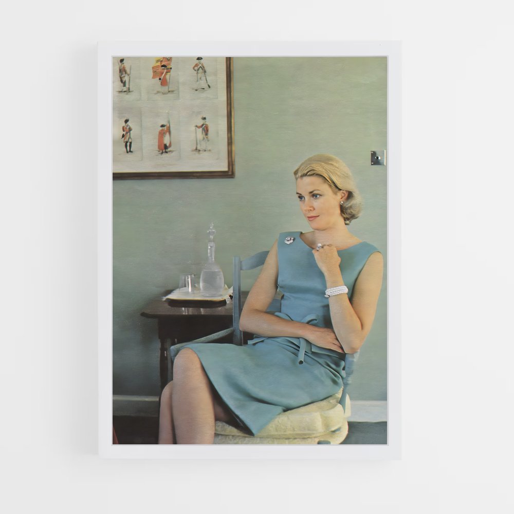 ap-princess grace-2 cadre Blanc