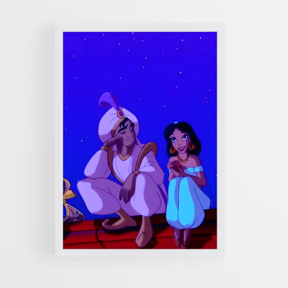 ap-princess jasmine-1 cadre Blanc