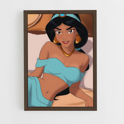 ap-princess jasmine-5 cadre Bois foncé