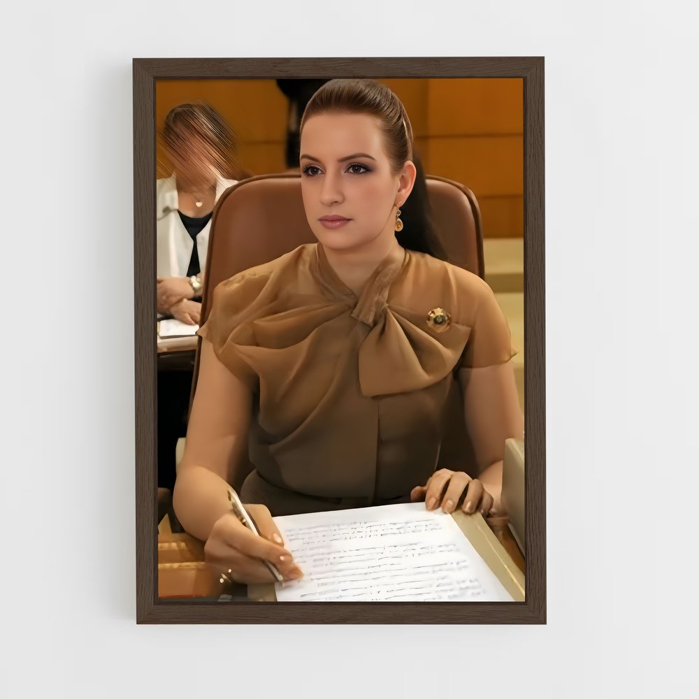 ap-princess lalla asma-2 cadre Bois foncé