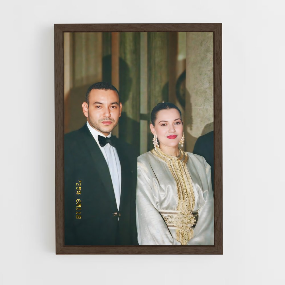 ap-princess lalla hasna-4 cadre Bois foncé