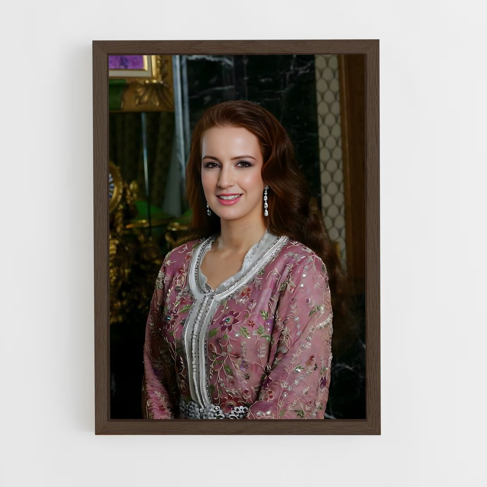 ap-princess lalla khadija-5 cadre Bois foncé