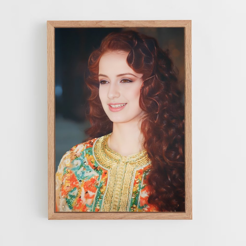 ap-princess lalla salma-3 cadre Bois clair