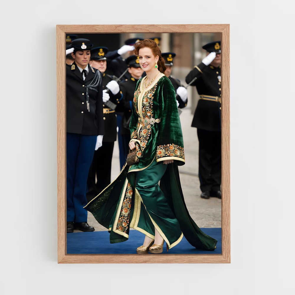 ap-princess lalla salma-5 cadre Bois clair