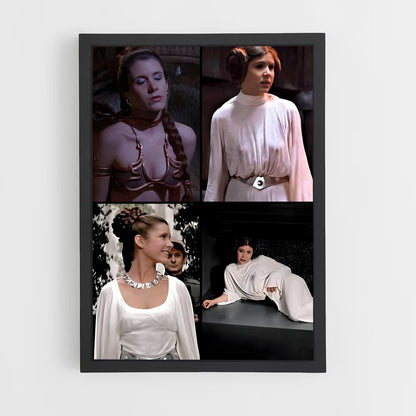 ap-princess leia-2 cadre Noir