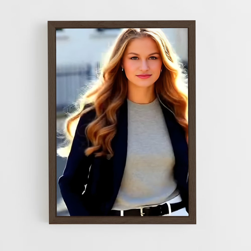 ap-princess leonor-5 cadre Bois foncé