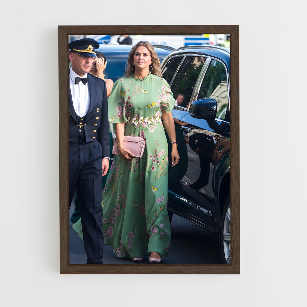 ap-princess madeleine-1 cadre Bois foncé