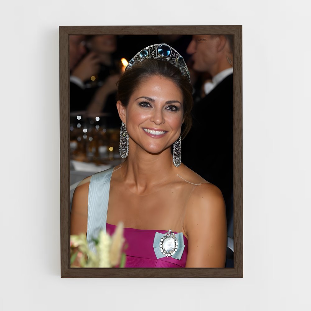 ap-princess madeleine-2 cadre Bois foncé
