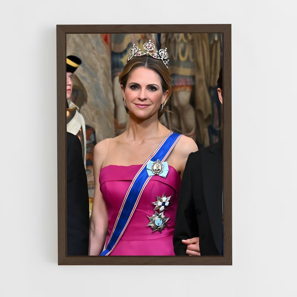 ap-princess madeleine-4 cadre Bois foncé