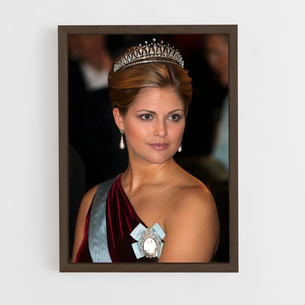 ap-princess madeleine-7 cadre Bois foncé