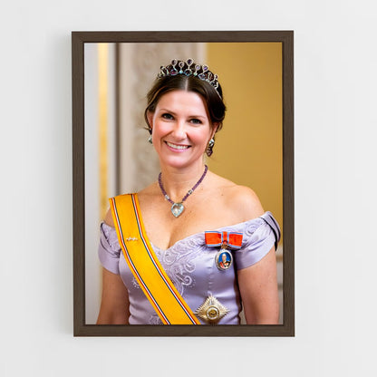 ap-princess martha louise-3 cadre Bois foncé