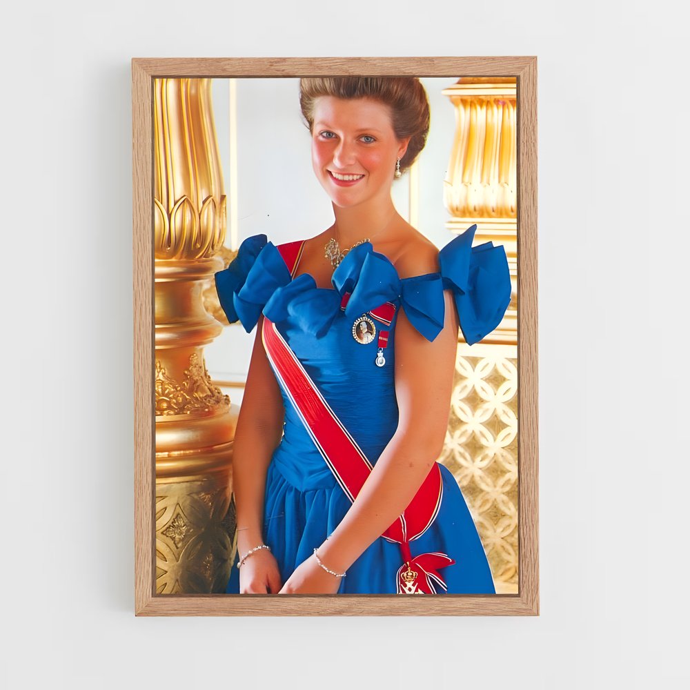 ap-princess martha louise-6 cadre Bois clair