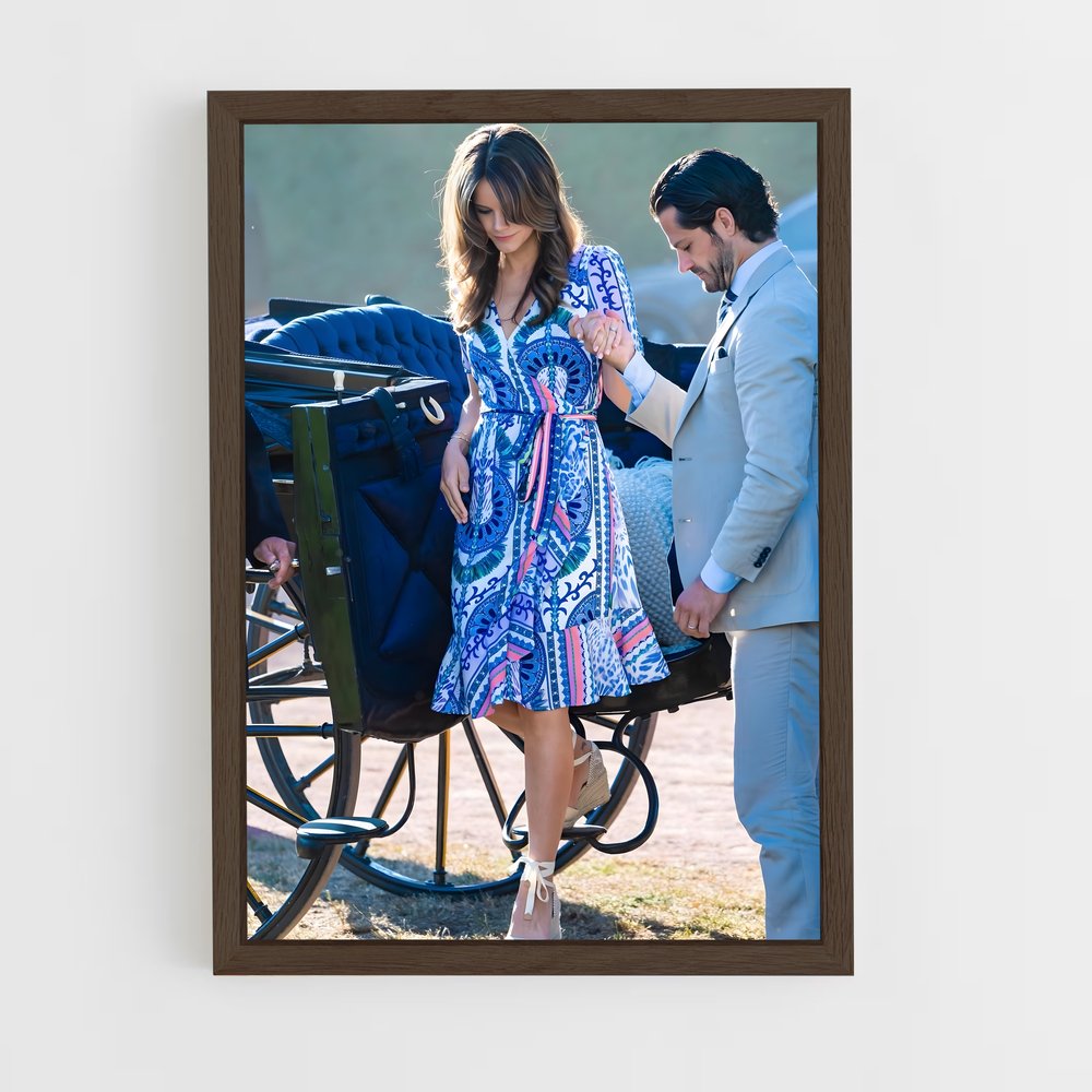 ap-princess sofia-10 cadre Bois foncé