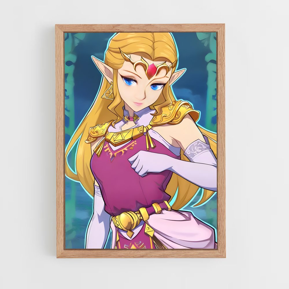ap-princess zelda-1 cadre Bois clair