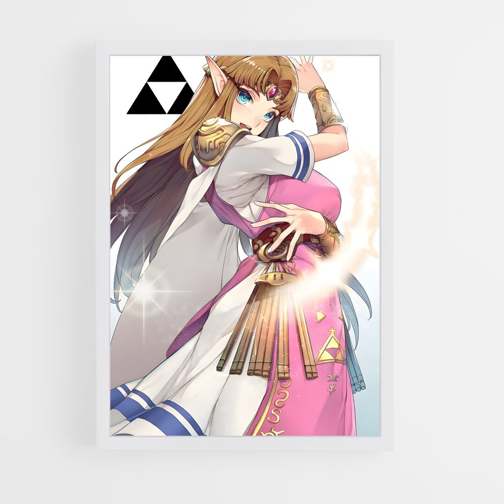 ap-princess zelda-5 cadre Blanc