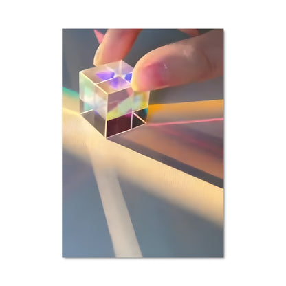 Poster Laser Cubique