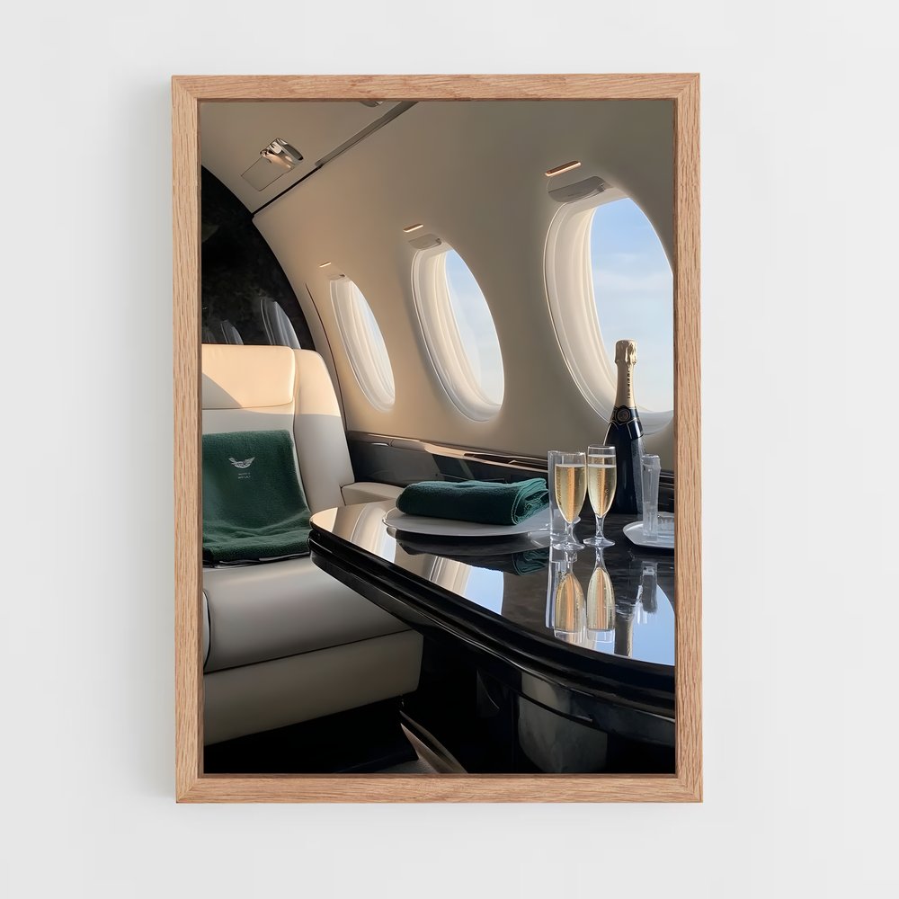 ap-private jets-2 cadre Bois clair