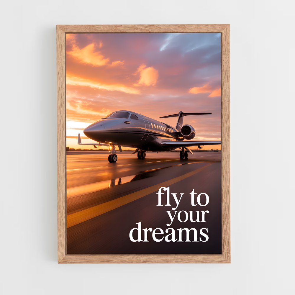 ap-private jets-6 cadre Bois clair