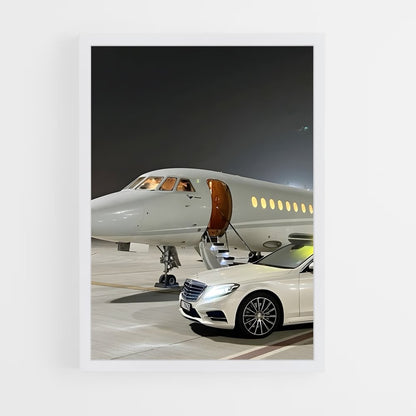 ap-private jets-8 cadre Blanc