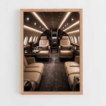 ap-private jets-9 cadre Bois clair