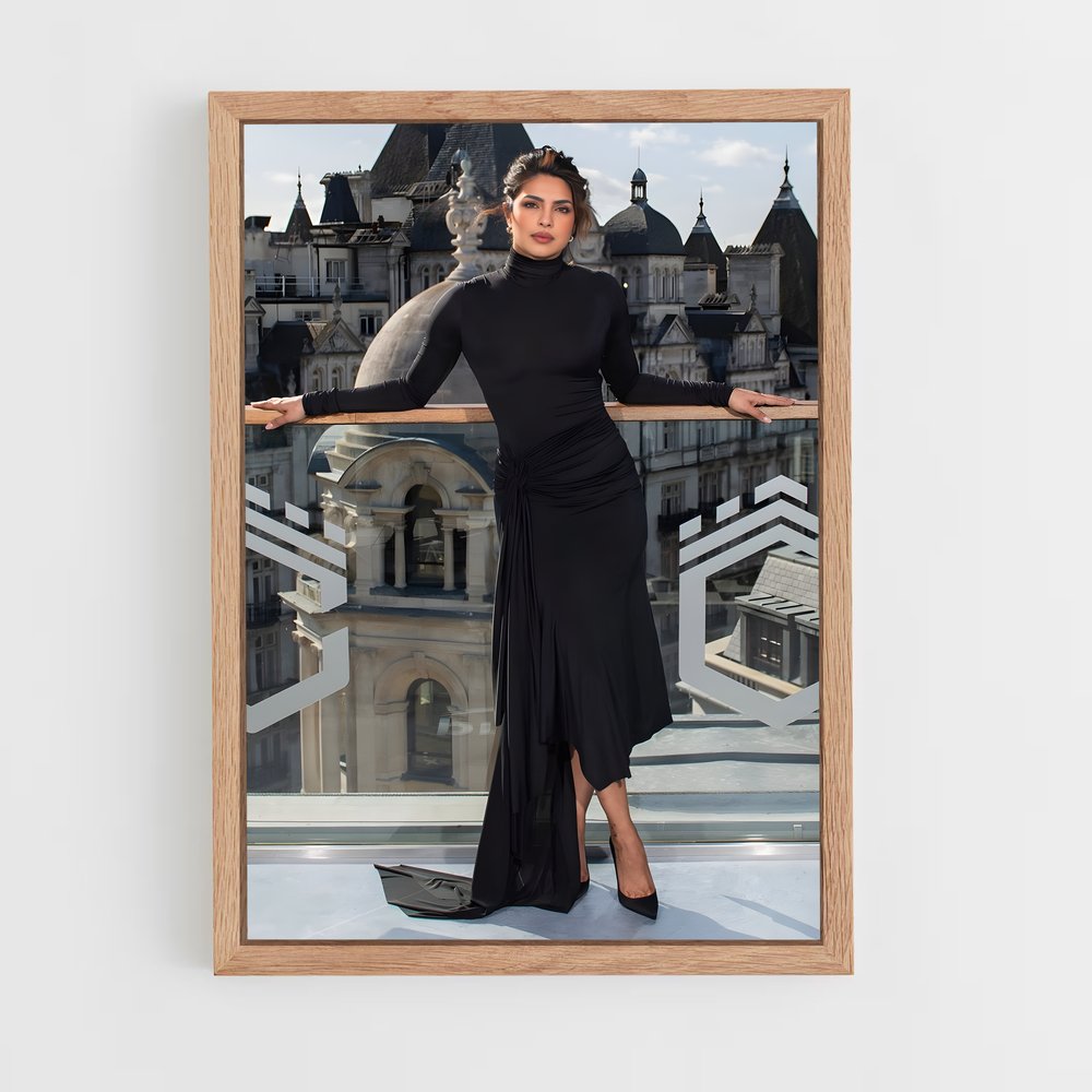 ap-priyanka chopra-9 cadre Bois clair