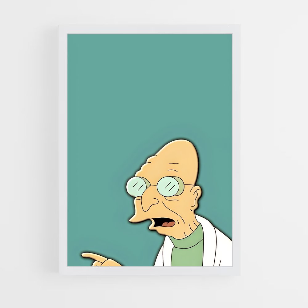 ap-professor farnsworth-1 cadre Blanc