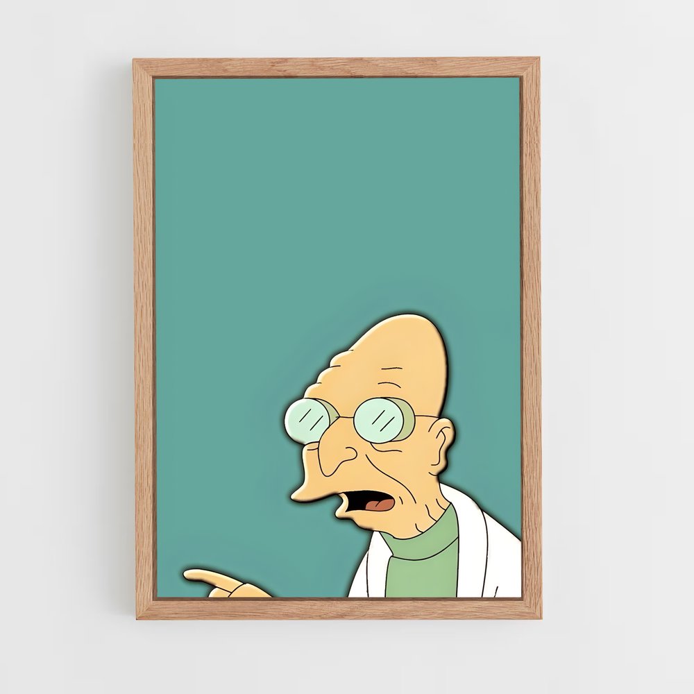 ap-professor farnsworth-1 cadre Bois clair