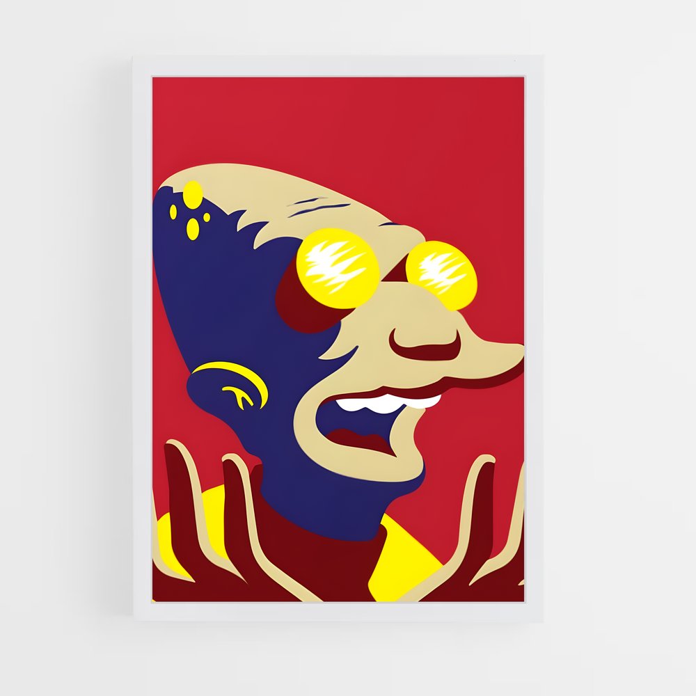 ap-professor farnsworth-2 cadre Blanc