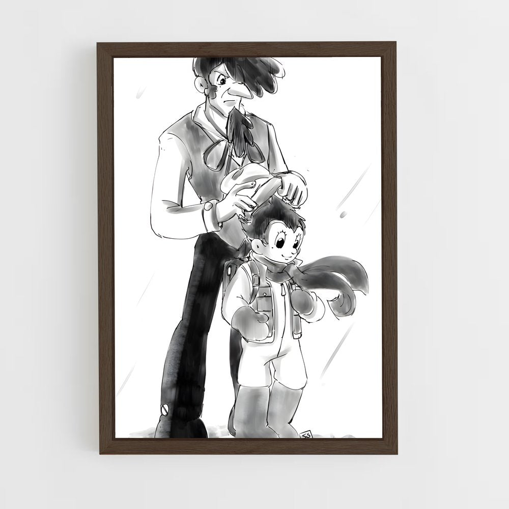ap-professor tenma-3 cadre Bois foncé
