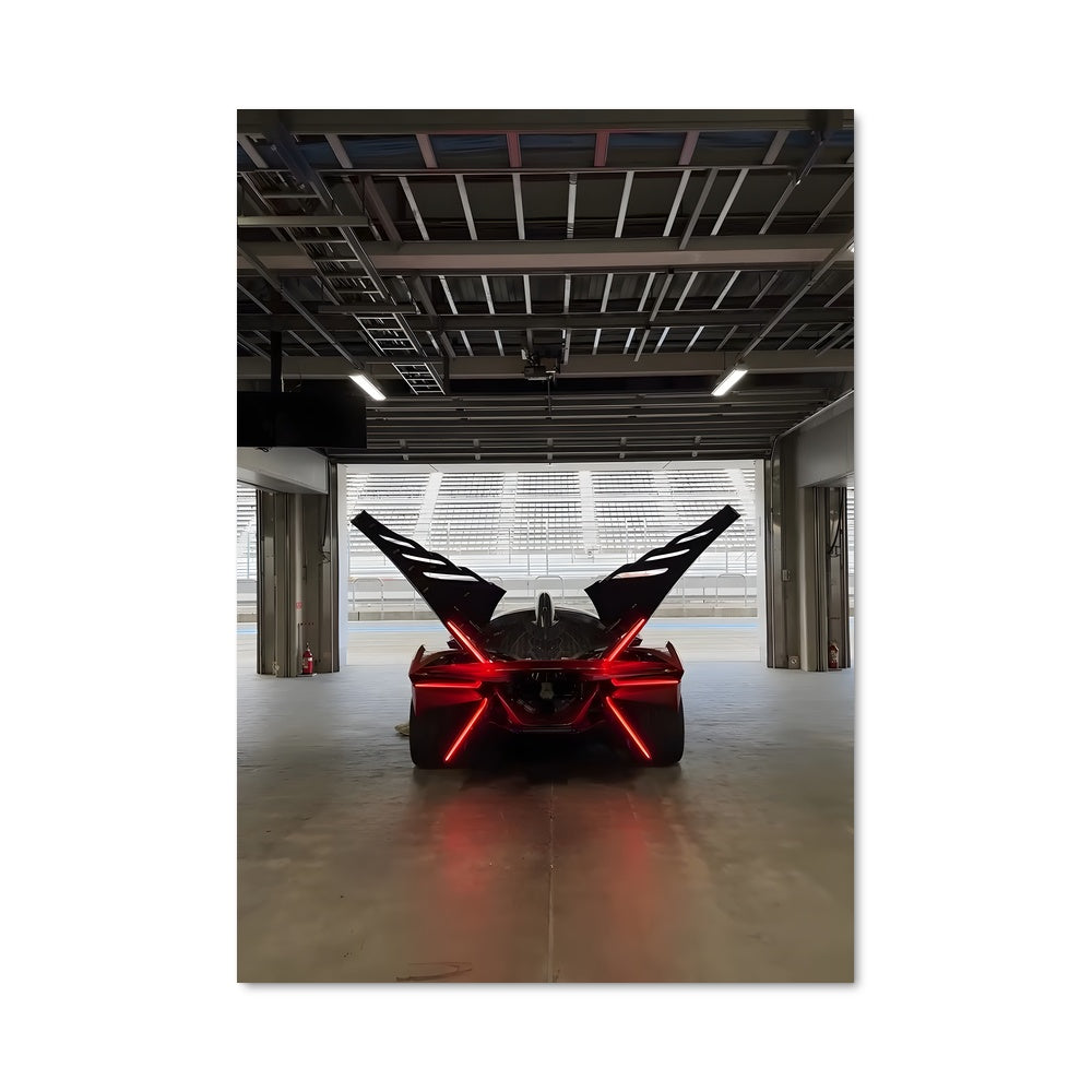 Poster Garage Lumineux
