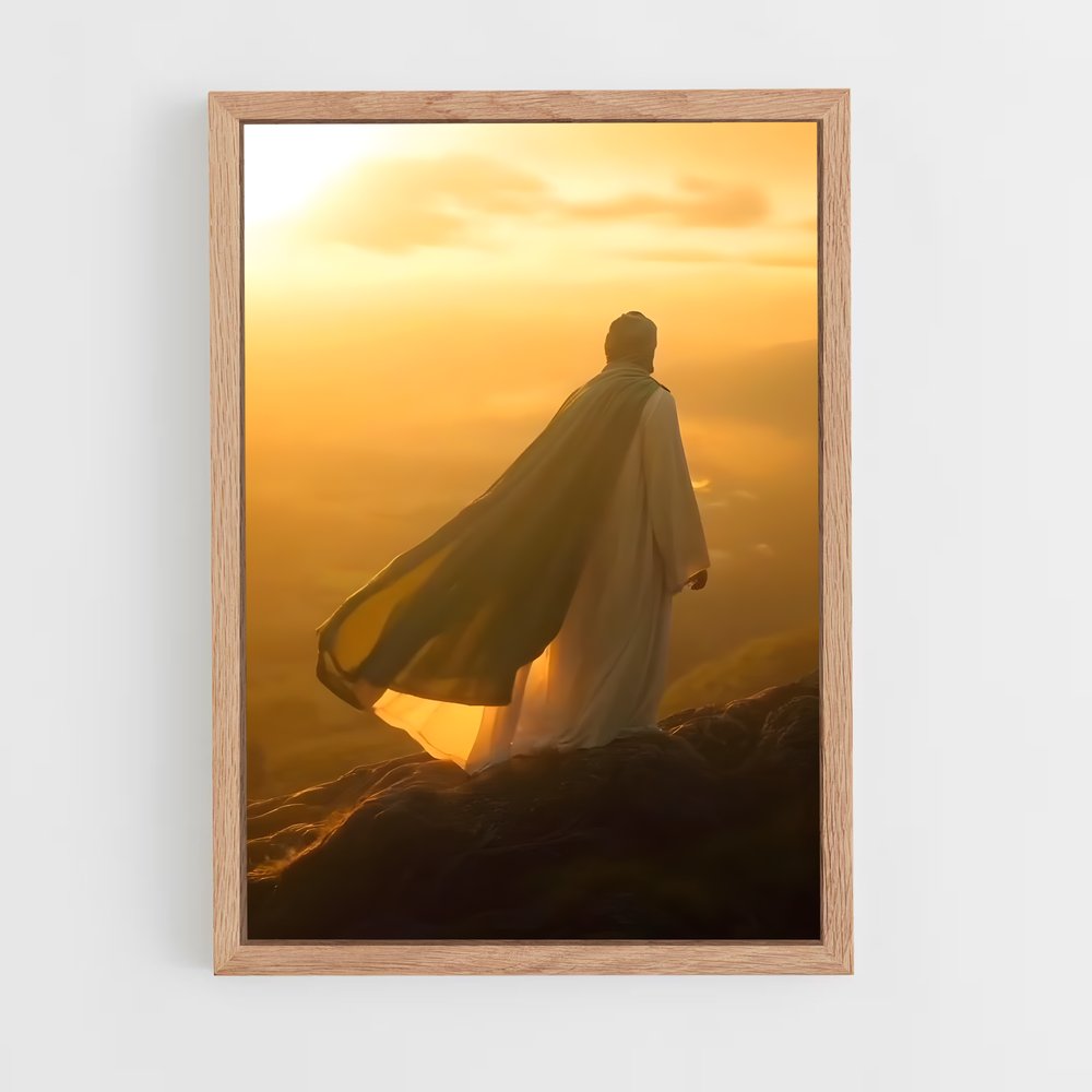ap-prophet mohammed-6 cadre Bois clair