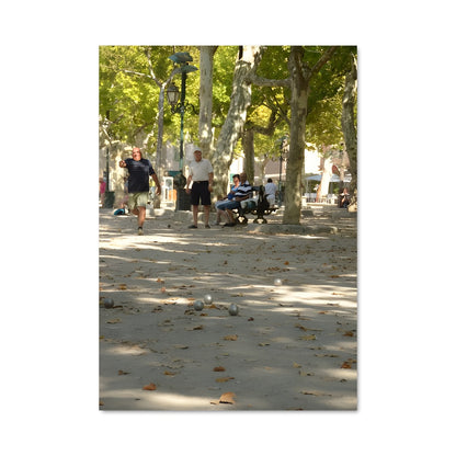 Poster Promenade Provençale