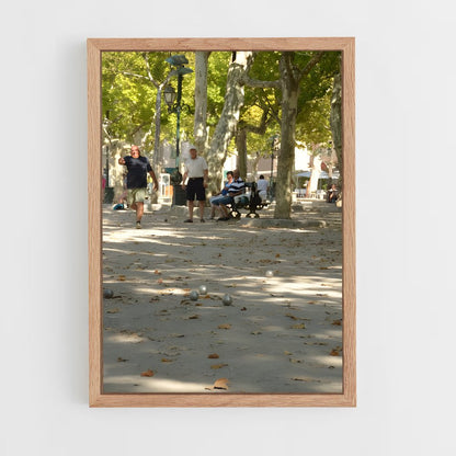 ap-provence petanque tradition-1 cadre Bois clair