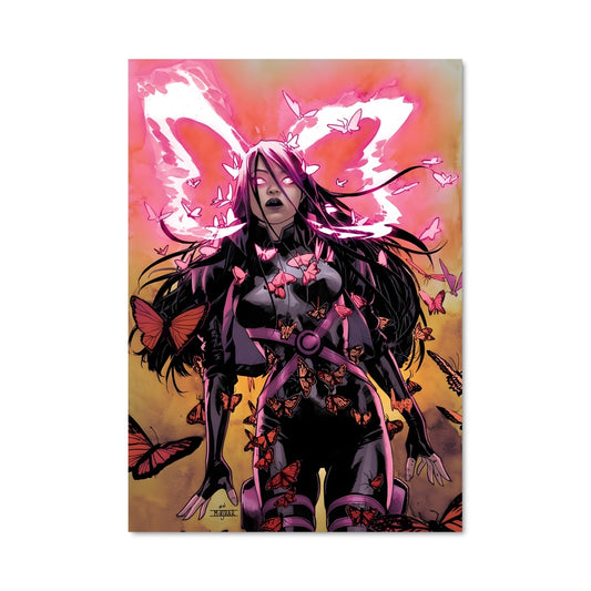 Poster Psylocke en Action