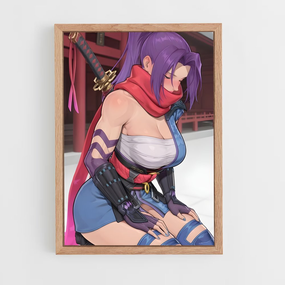 ap-psylocke x-men-5 cadre Bois clair